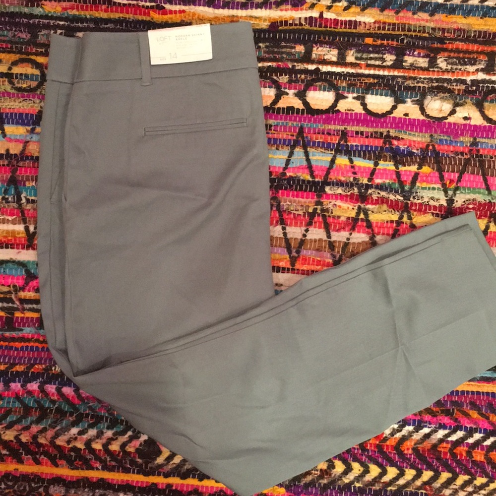 Loft Modern Skinny Ankle Pant